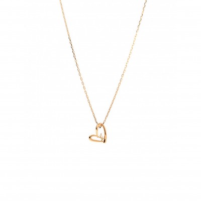 LOUIS VUITTON METAL FALL IN LOVE NECKLACE M00465